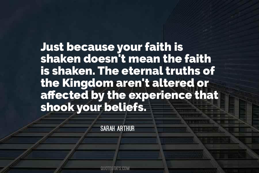 My Faith Is Shaken Quotes #583023