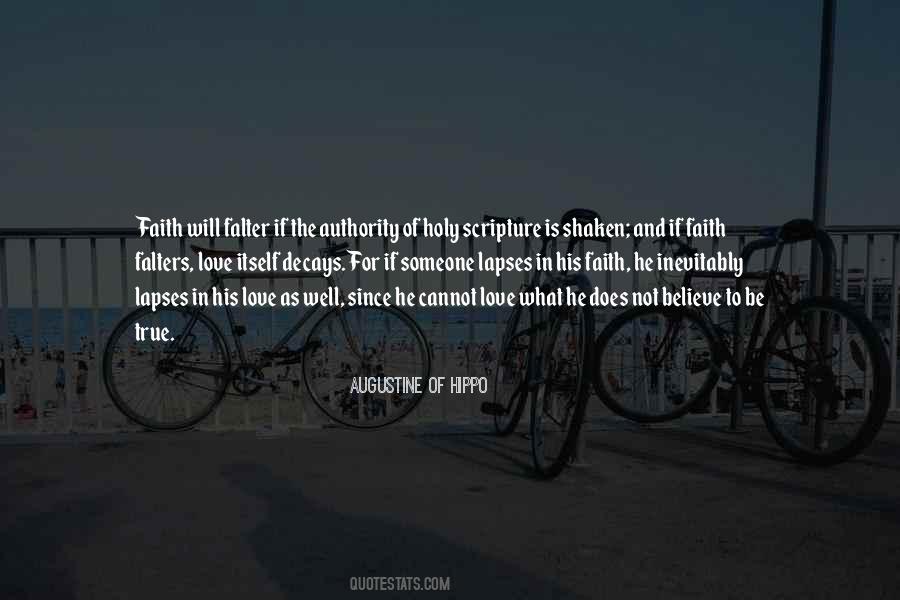 My Faith Is Shaken Quotes #817609