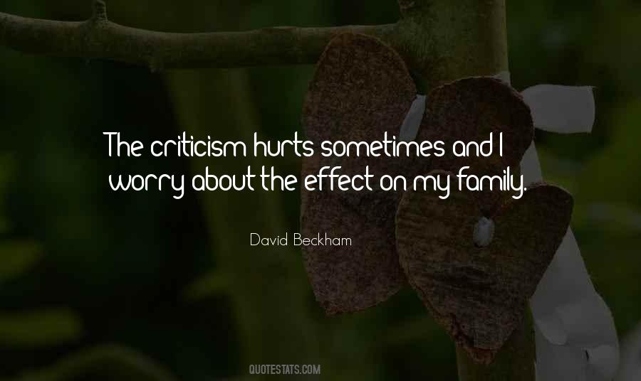 My Family Hurt Me Quotes #352934