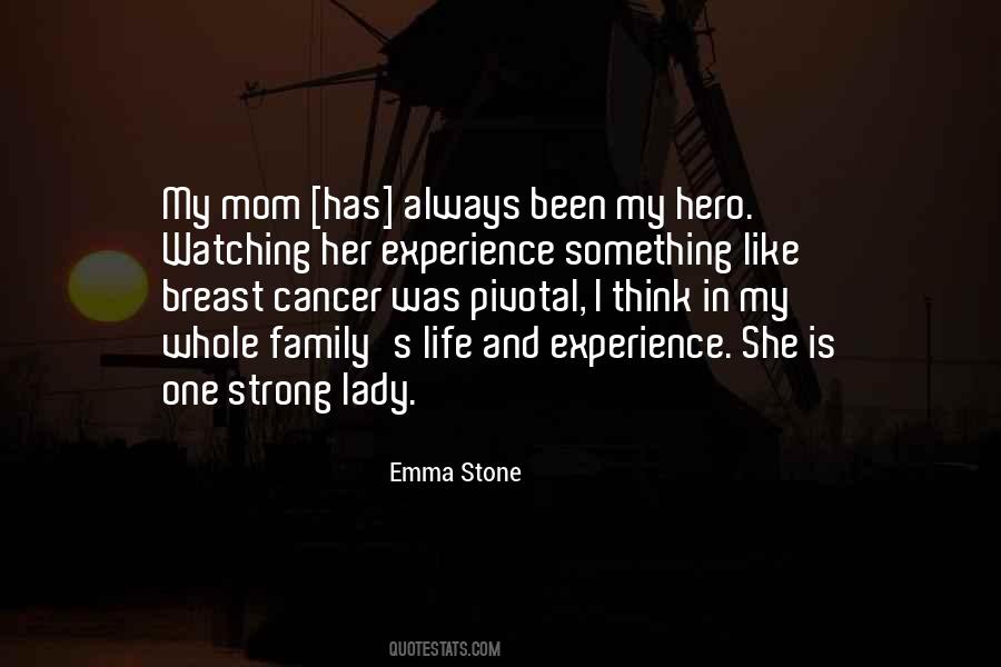 My Family Is My Hero Quotes #42601