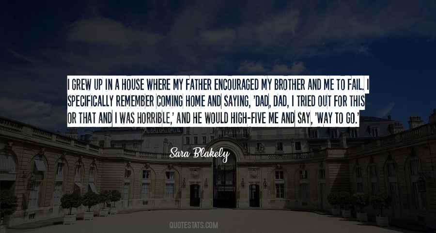 My Father And Brother Quotes #63094
