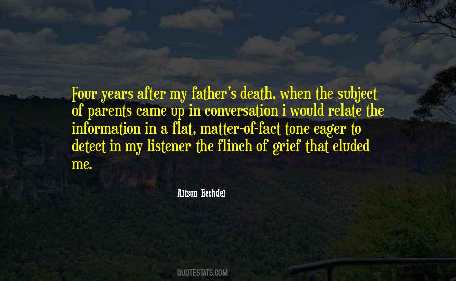 My Father Death Quotes #872298