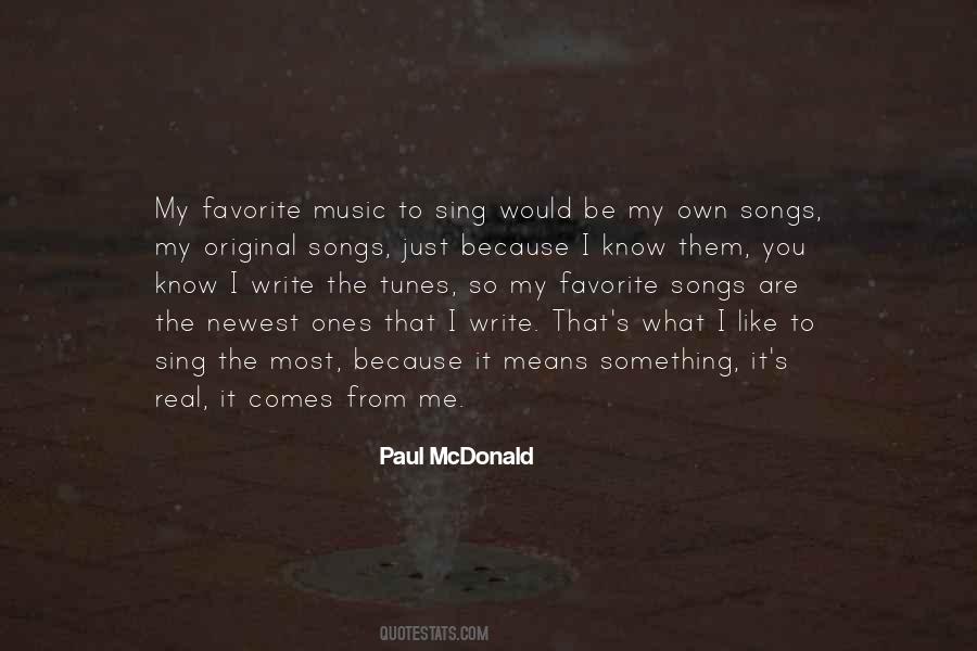 My Favorite Music Quotes #991839