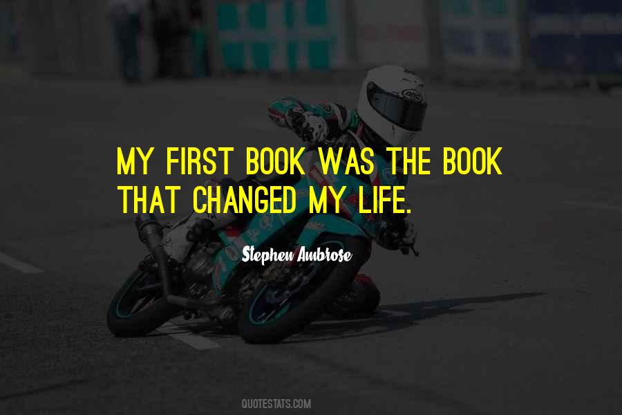 My First Book Quotes #124810