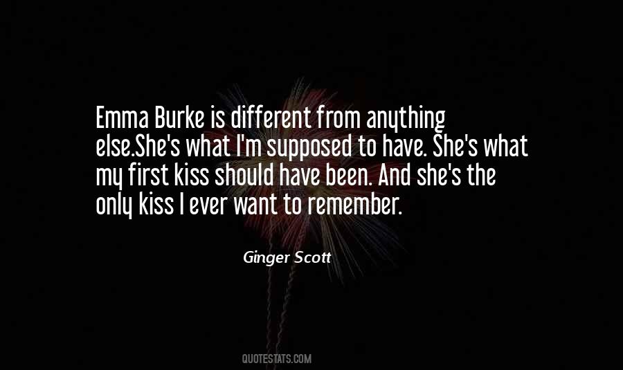 My First Kiss Quotes #1870506