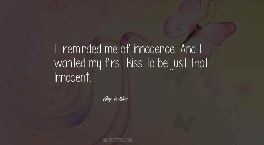 My First Kiss Quotes #3254