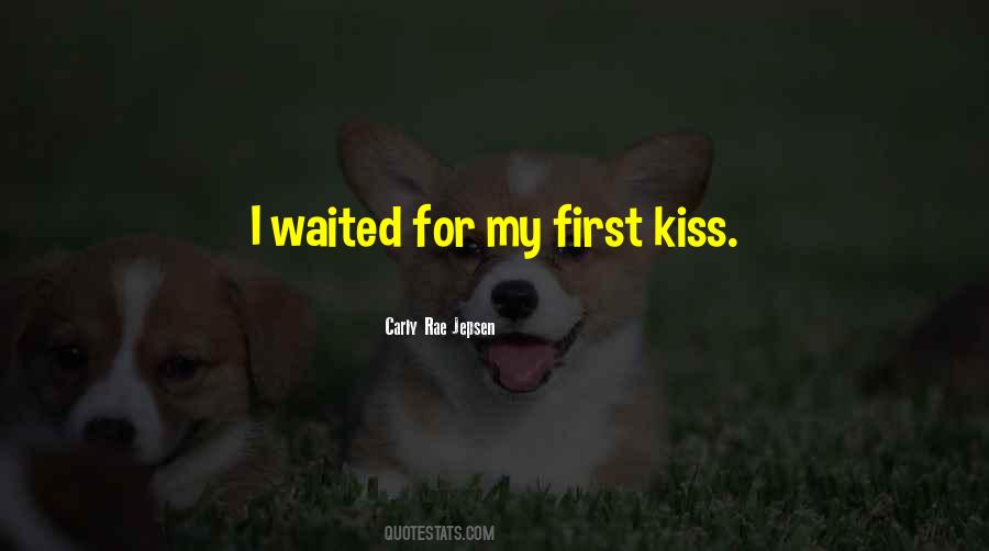 My First Kiss Quotes #369375