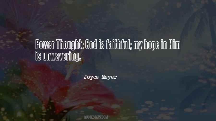 My God Is Faithful Quotes #1504726