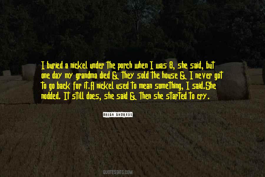 My Grandma Died Quotes #825677