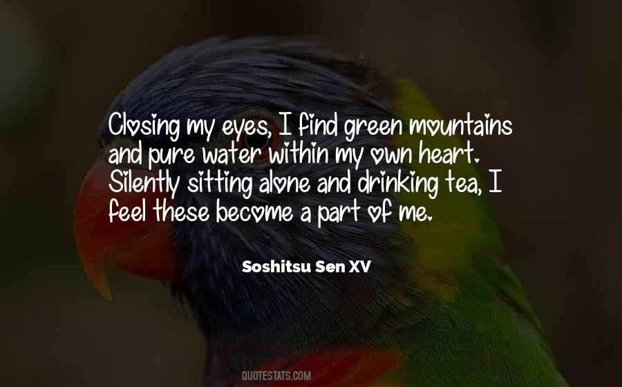 My Green Eyes Quotes #1005056