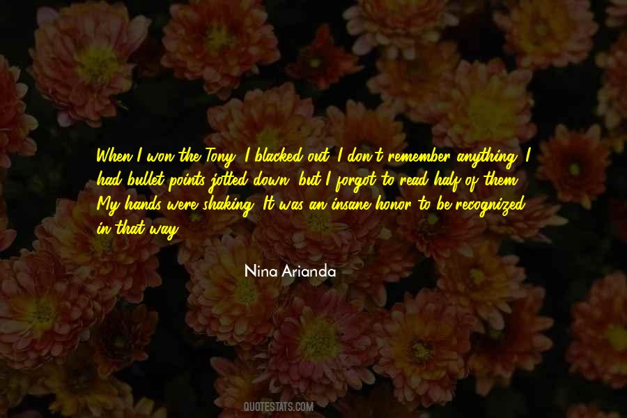 My Hands Are Shaking Quotes #1251474