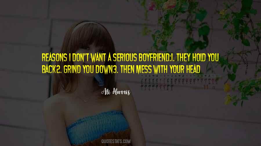 My Head A Mess Quotes #1559037