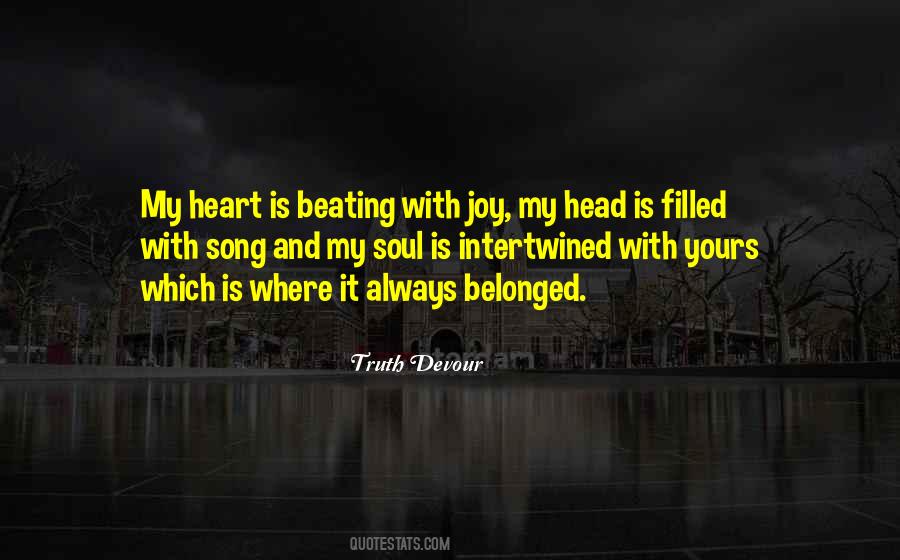 My Head And My Heart Quotes #818386