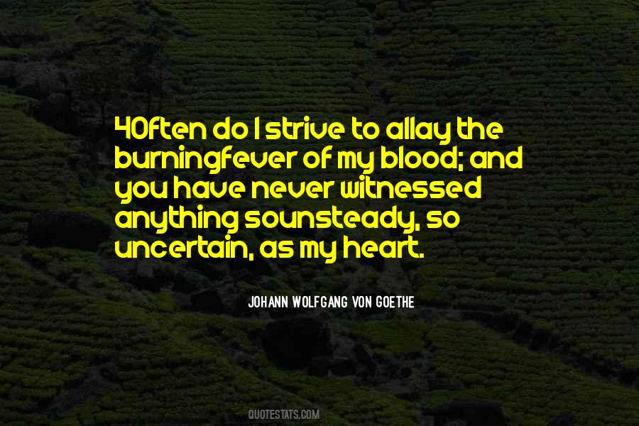 My Heart Burning Quotes #597086