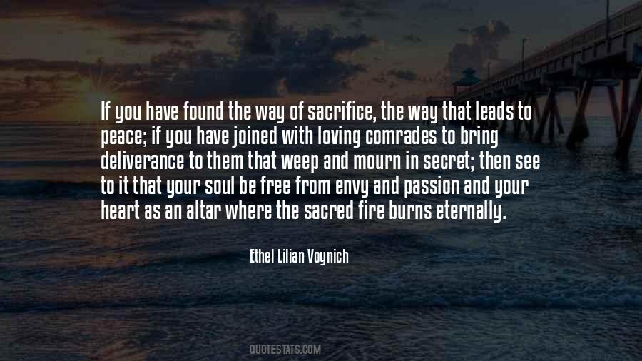 My Heart Burns For You Quotes #146998