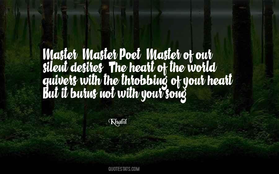 My Heart Burns For You Quotes #493508