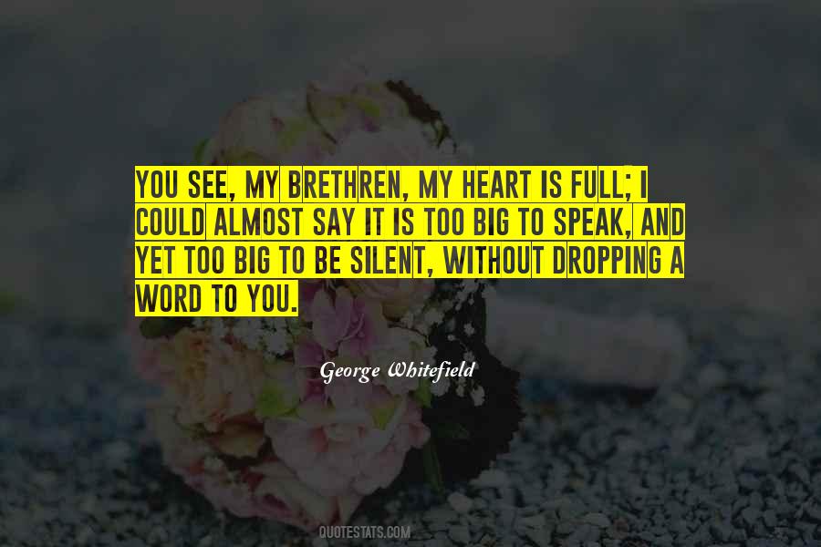 My Heart Full Quotes #1188721