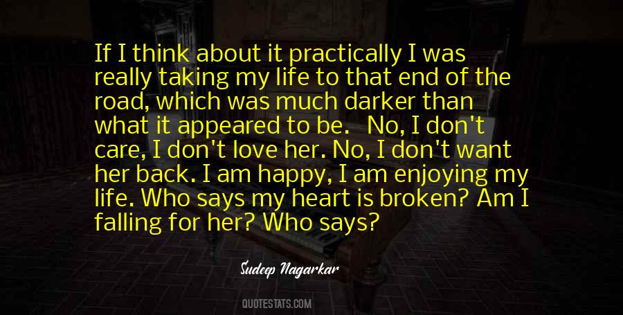 My Heart Is Broken Quotes #691817