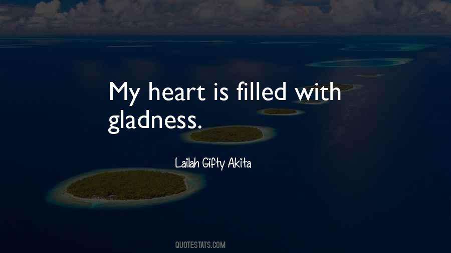 My Heart Is Filled With Happiness Quotes #1243158