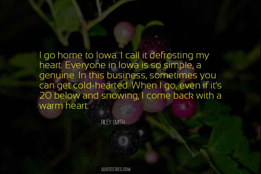 My Heart Is So Cold Quotes #369369
