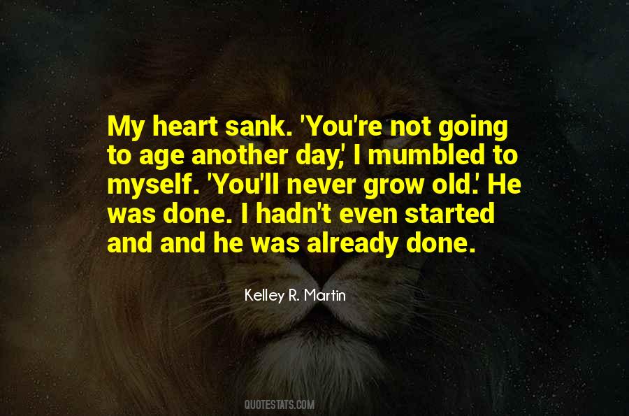 My Heart Sank Quotes #989389