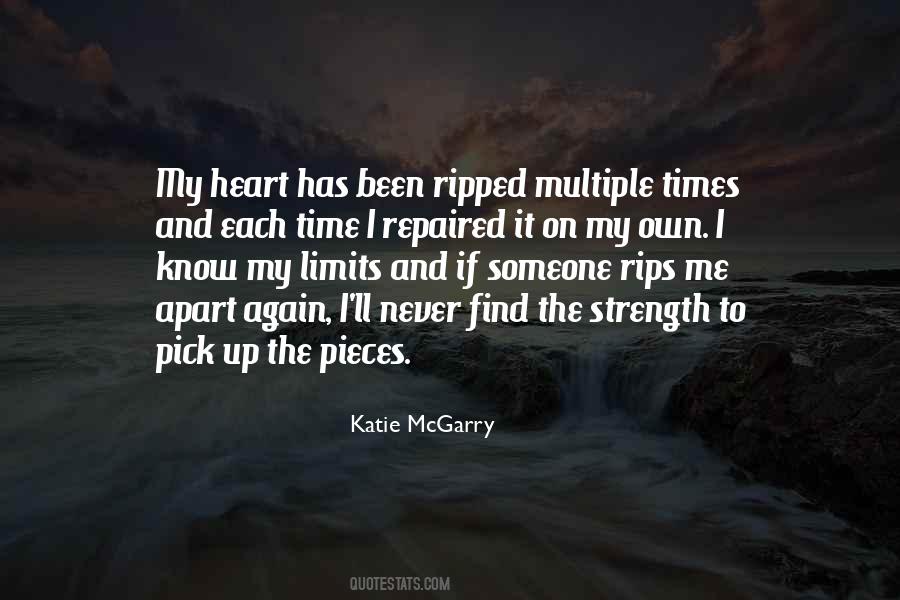 My Heart's Been Ripped Out Quotes #1480194