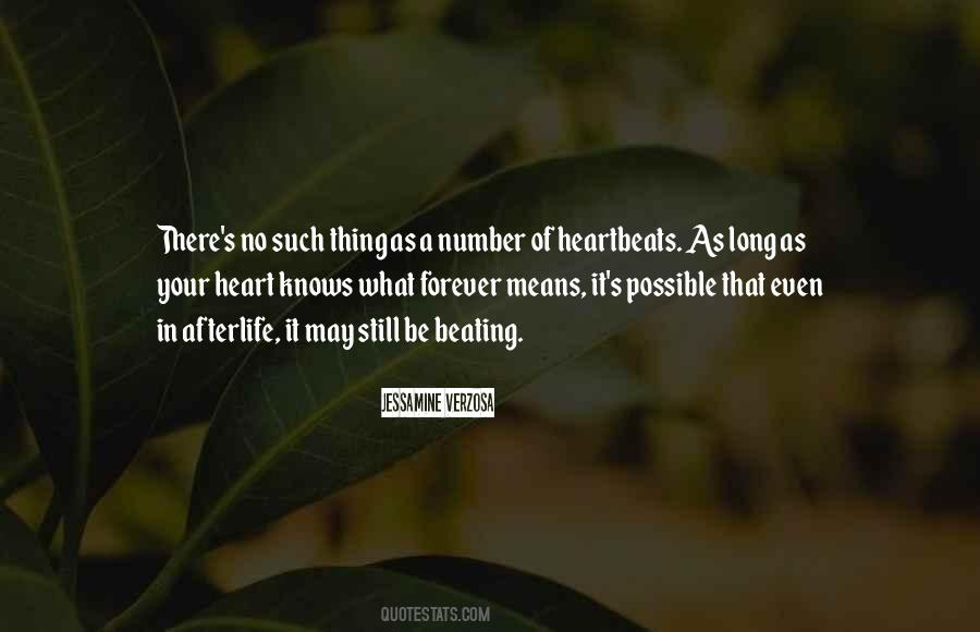 My Heartbeats Quotes #960772