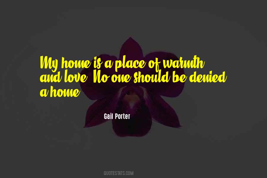 My Home Is Quotes #1366920