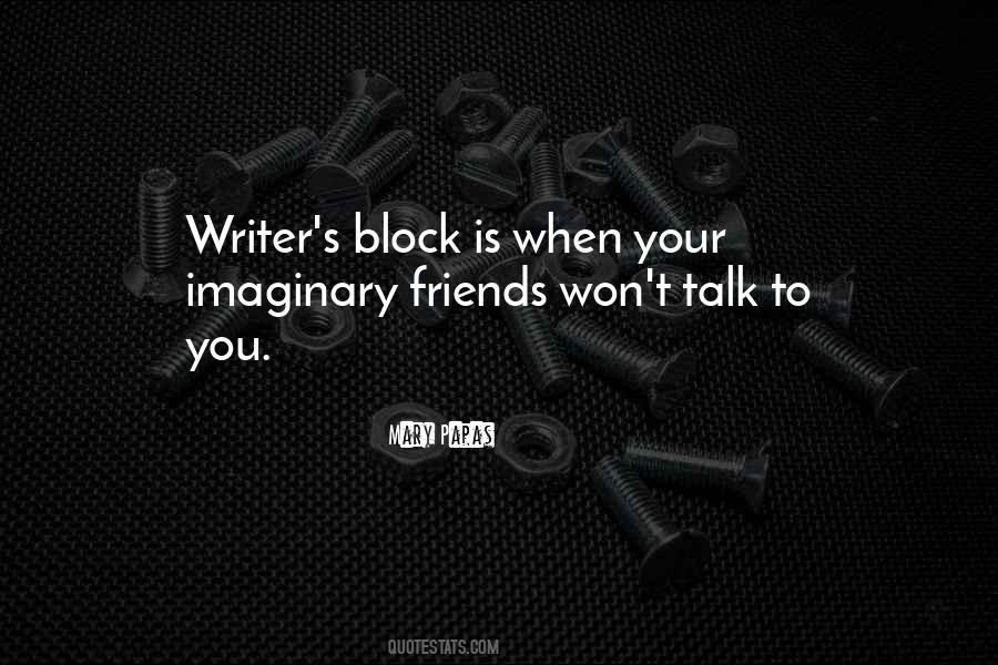 My Imaginary Friends Quotes #398675