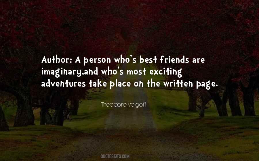 My Imaginary Friends Quotes #619069