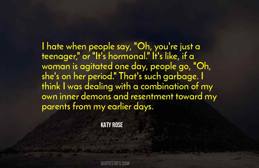 My Inner Demons Quotes #131662