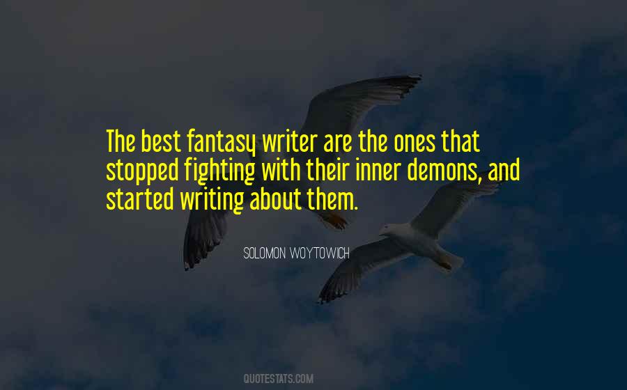 My Inner Demons Quotes #1754810