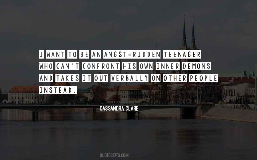 My Inner Demons Quotes #287753