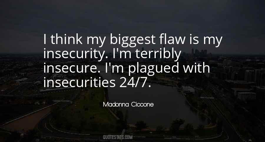 My Insecurities Quotes #96287