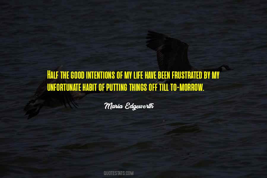 My Intentions Quotes #939461