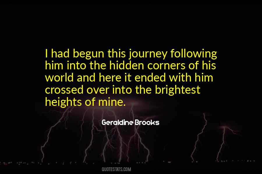 My Journey Has Ended Quotes #1773227