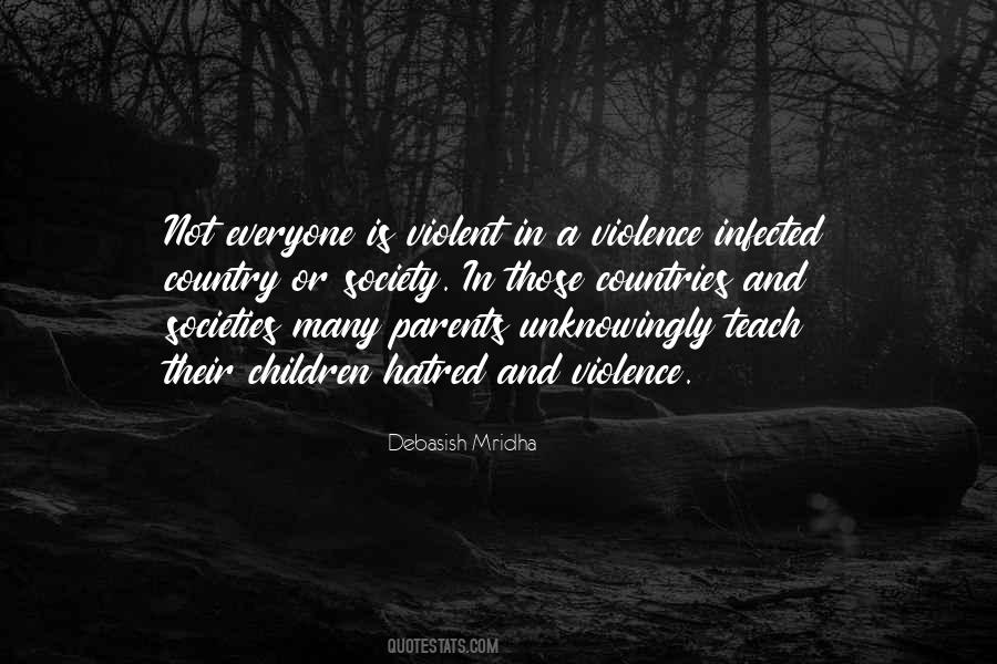 Quotes About Children And Violence #1540358