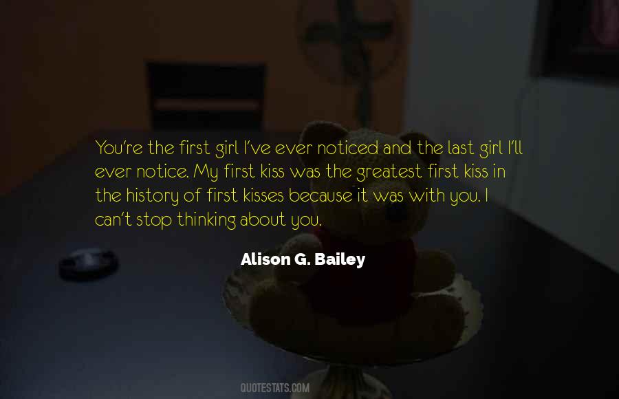 My Last First Kiss Quotes #1416922