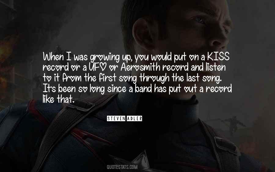 My Last First Kiss Quotes #1776897