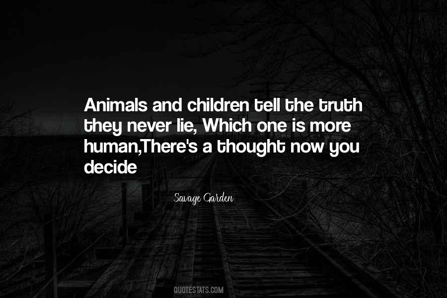 Quotes About Children And Animals #1709888