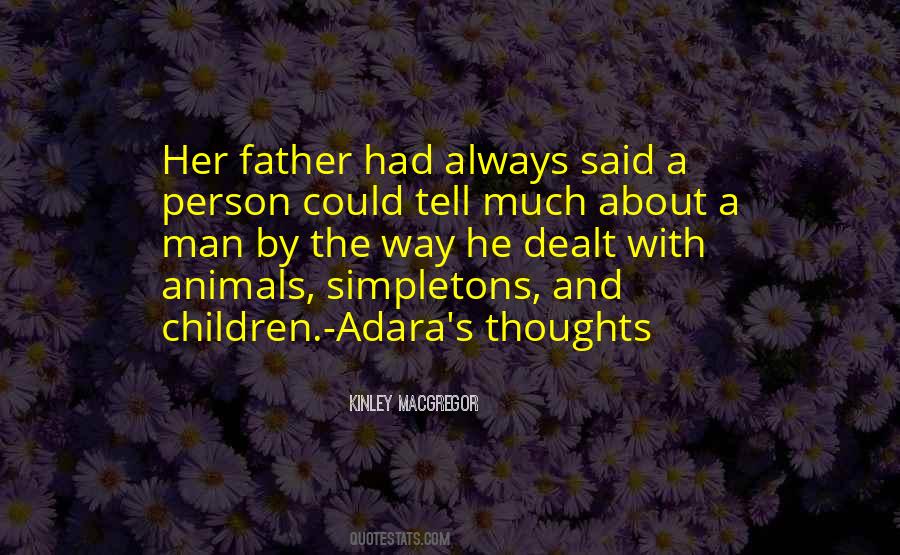 Quotes About Children And Animals #1715711
