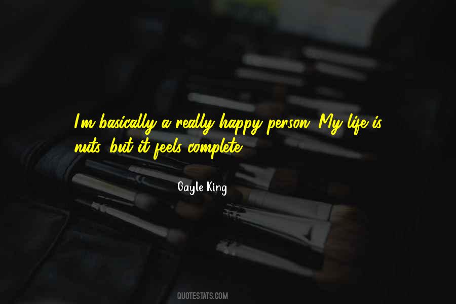 My Life Is Complete Quotes #1230605