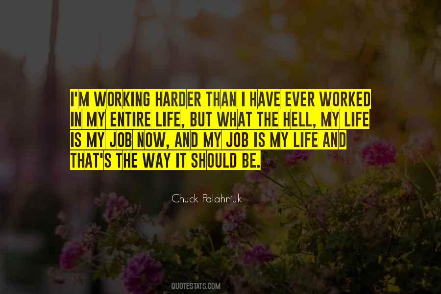My Life Is Hell Quotes #990997