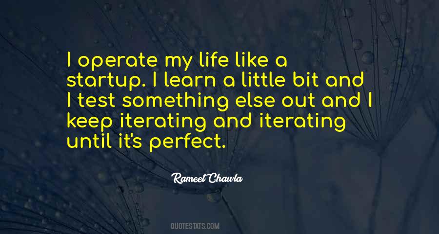 My Life Is Not Perfect Quotes #59602