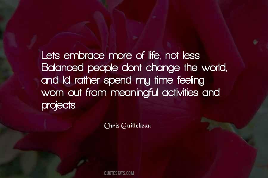 My Life Time Quotes #13345