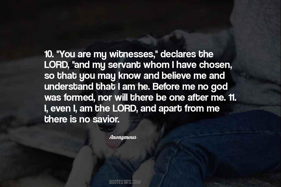 My Lord God Quotes #492260