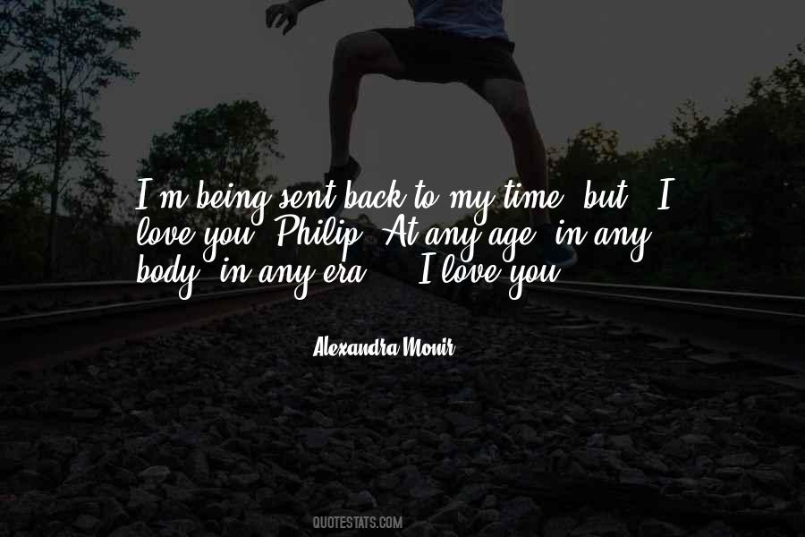 My Love Back Quotes #112985