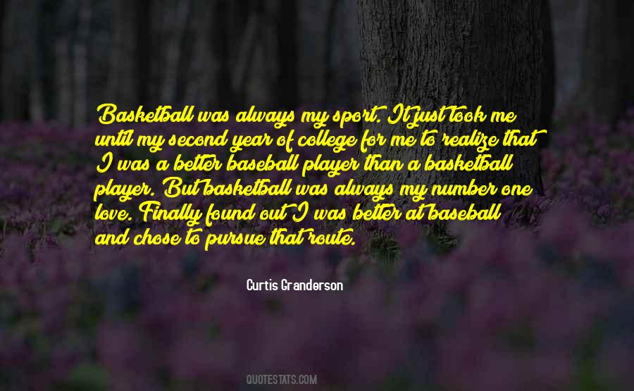 My Love For Basketball Quotes #1012695