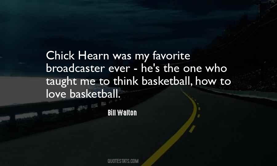 My Love For Basketball Quotes #312956