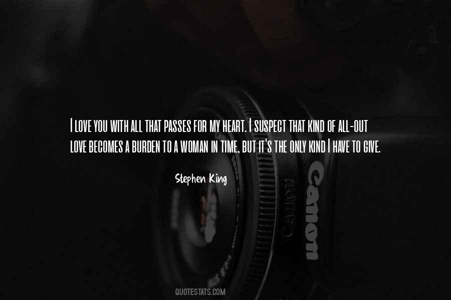 My Love For You Only Quotes #1340233
